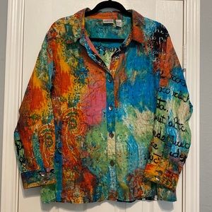 Chico’s Multicolored Top